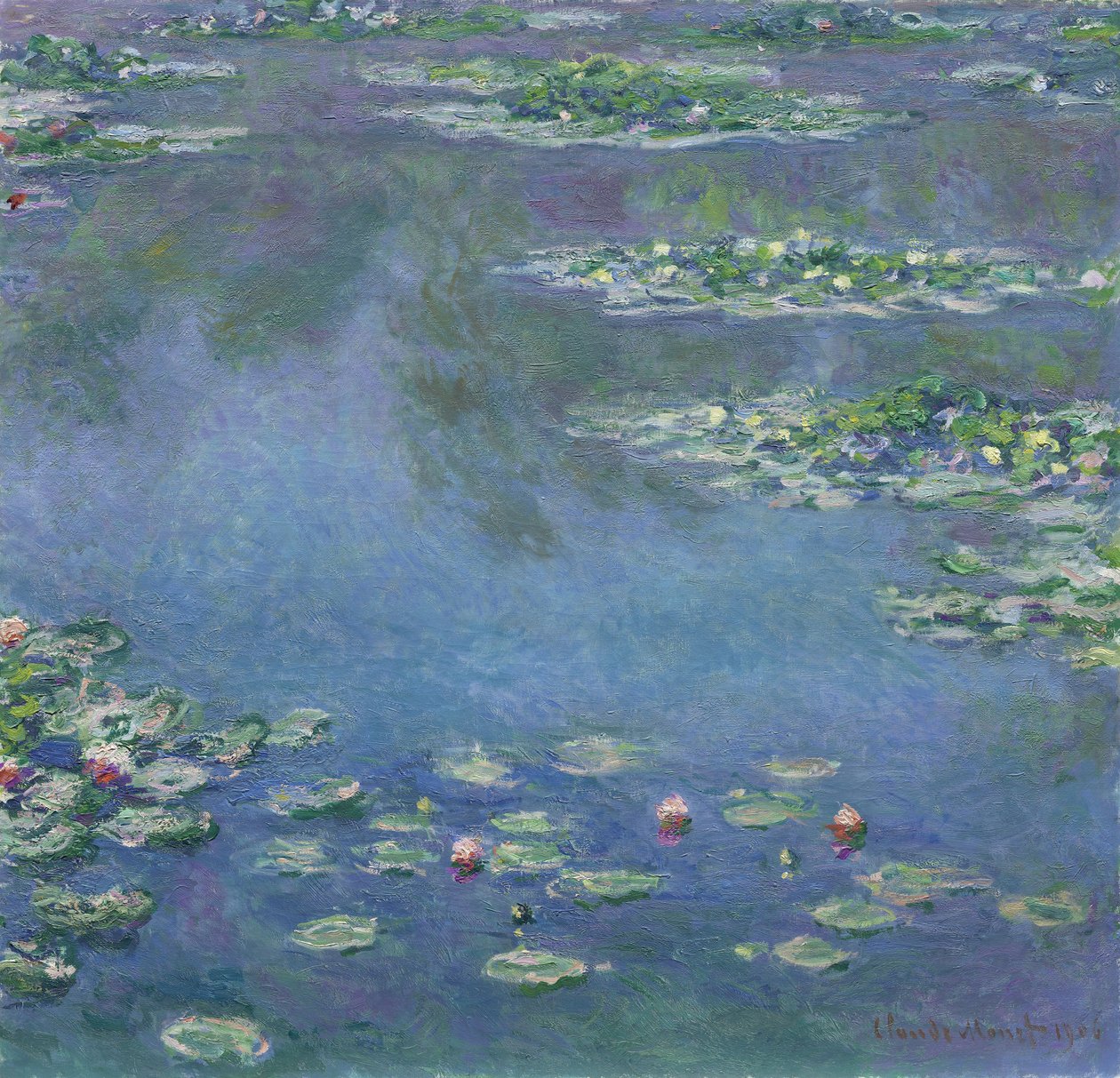 Tavirózsa, 1906 alkotó: Claude Monet