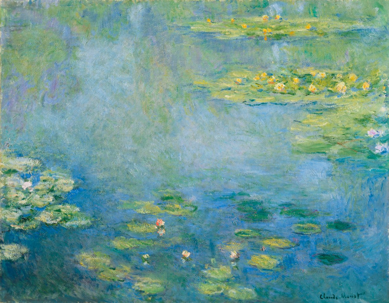 Tavirózsa, c. 1906 alkotó: Claude Monet