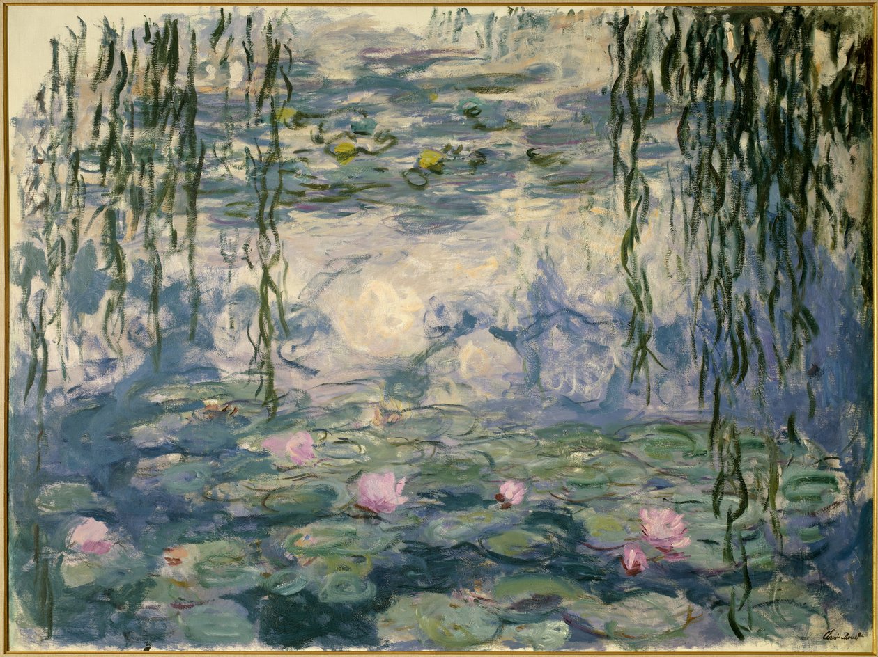Vízililiom alkotó: Claude Monet