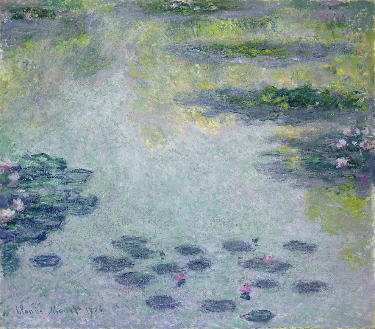 Vízililiomok alkotó: Claude Monet