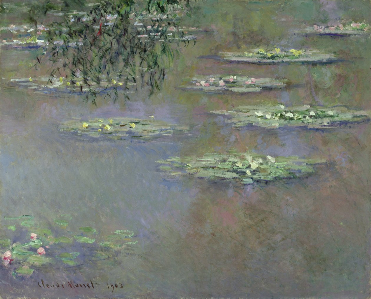 Tavirózsa, 1903 alkotó: Claude Monet