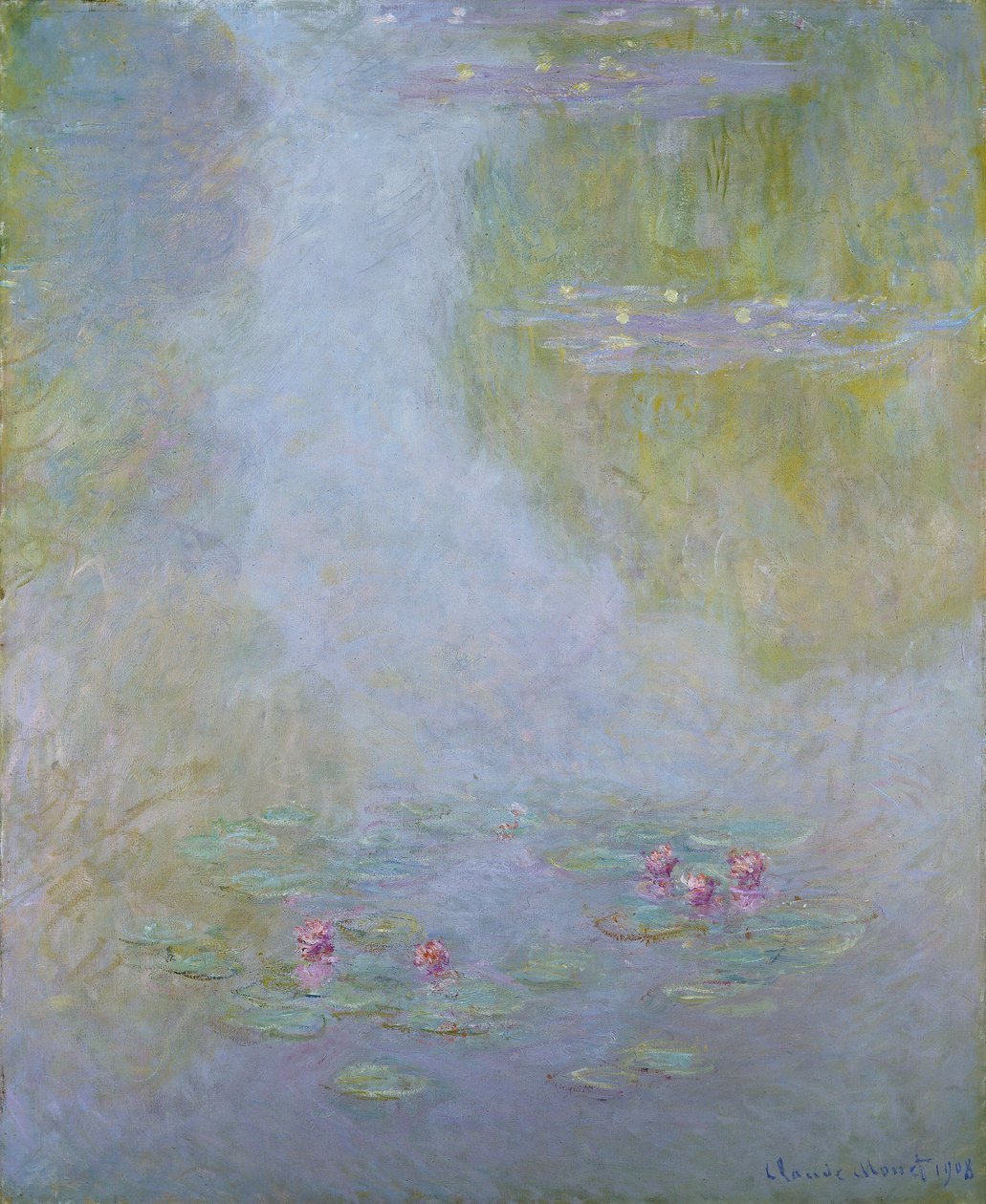 "Tavirózsa", 1908 alkotó: Claude Monet