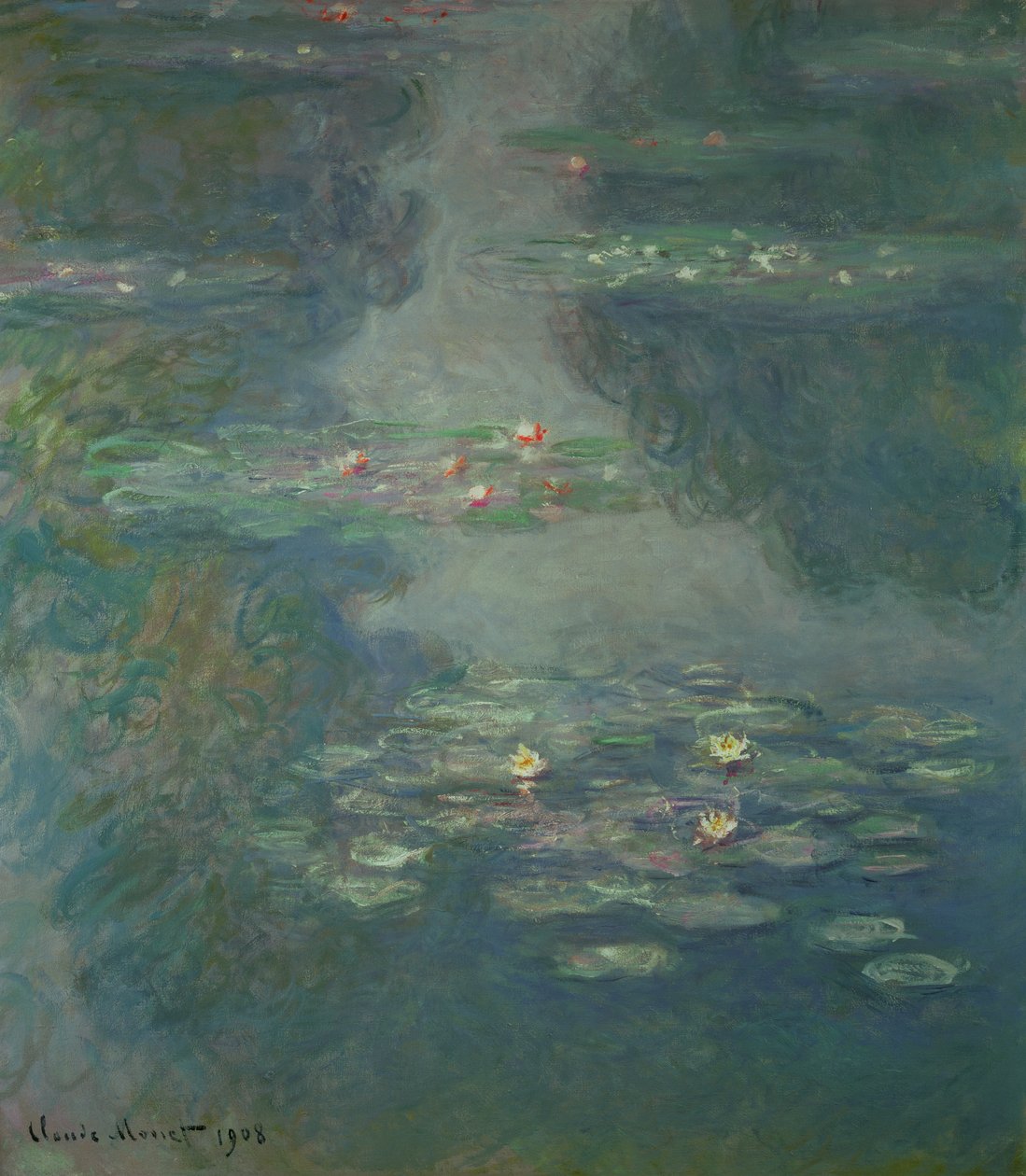 Tavirózsa, 1908 alkotó: Claude Monet