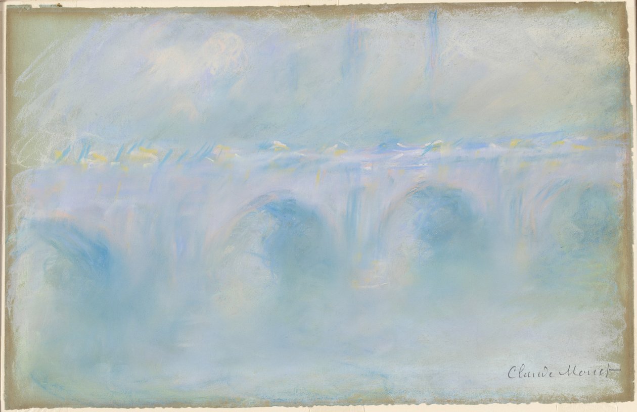 Waterloo híd alkotó: Claude Monet
