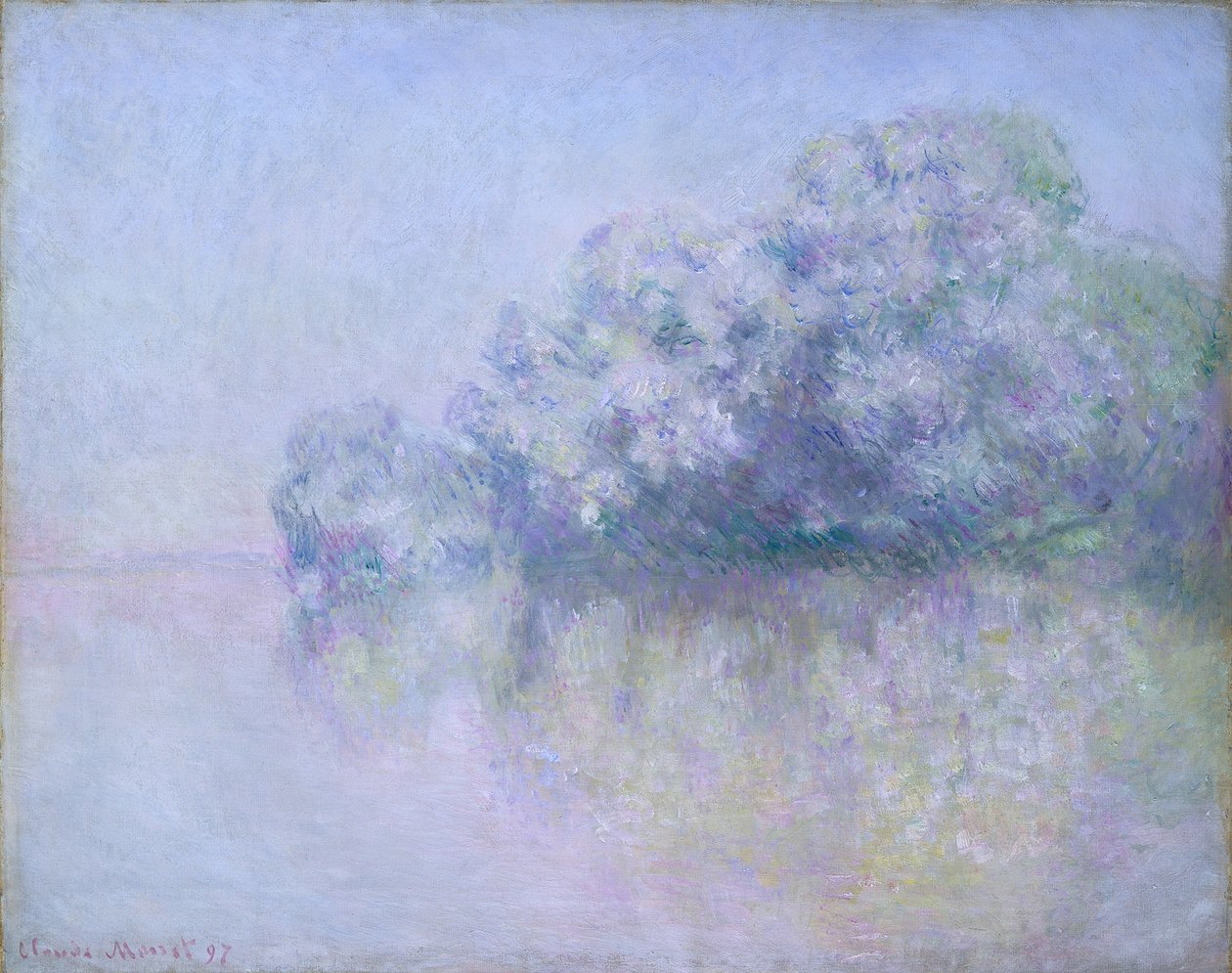 Ile aux Orties Vernon közelében, 1897 alkotó: Claude Monet