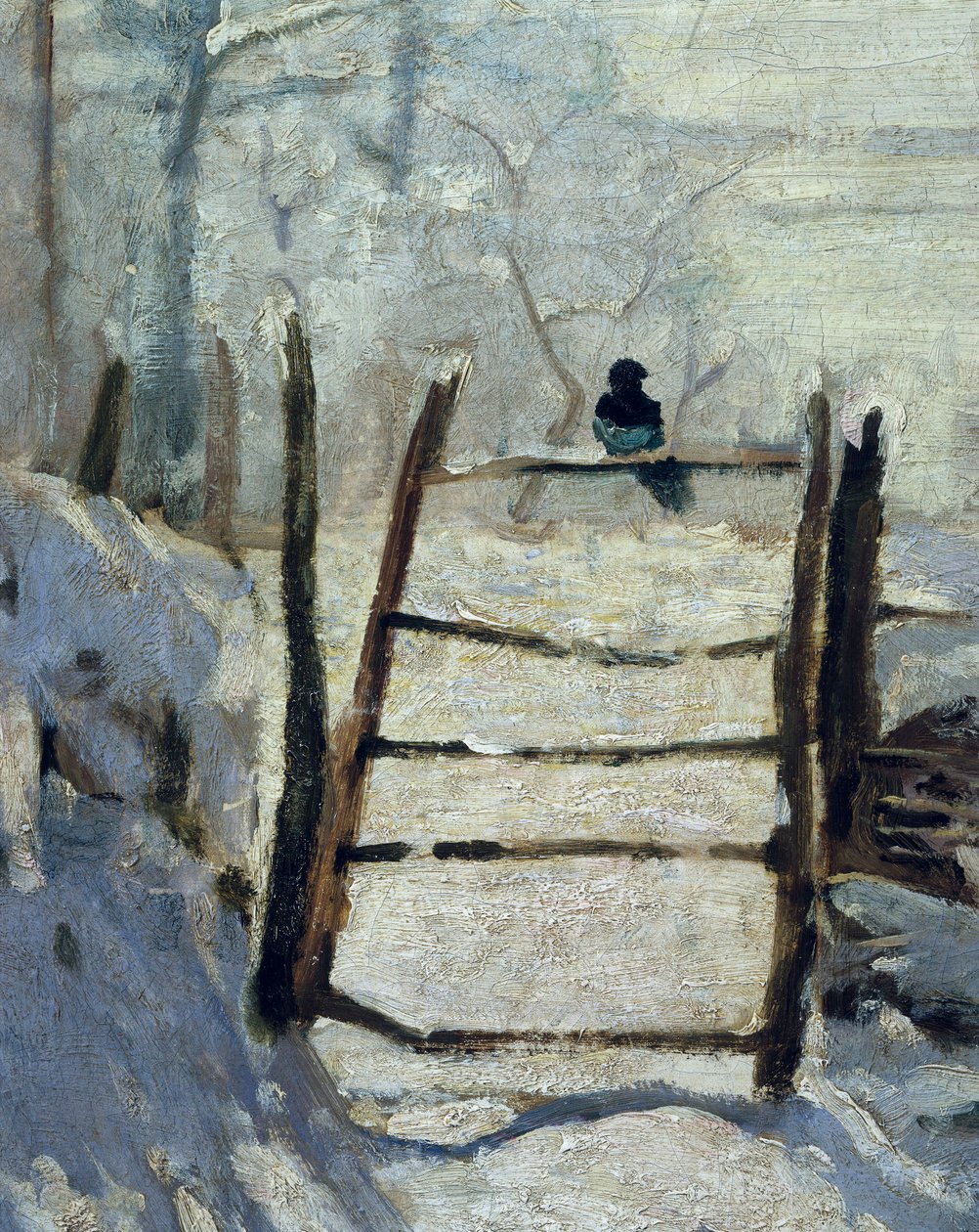 a szarka, 1868-1869 alkotó: Claude Monet