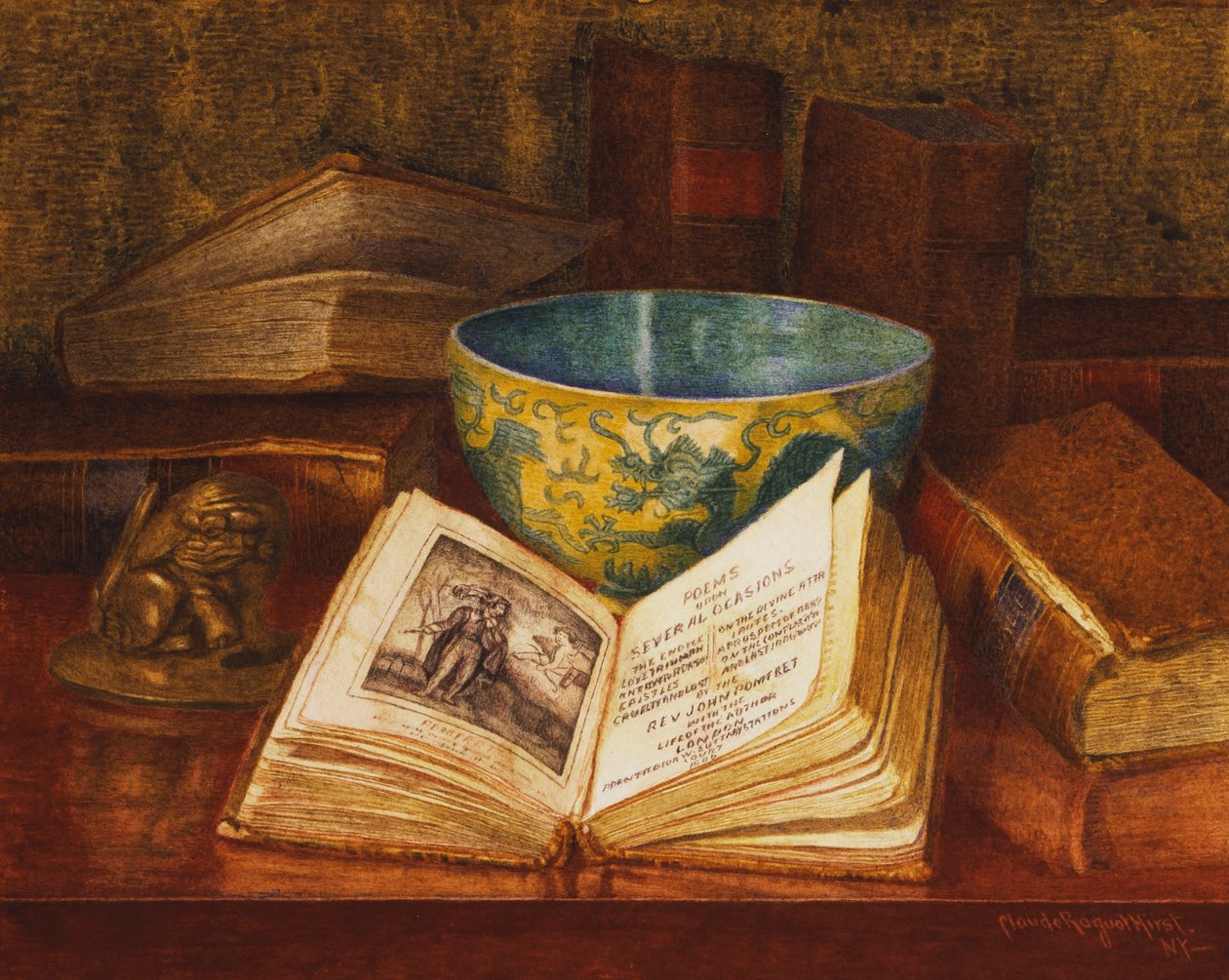 Egy verseskönyv alkotó: Claude Raguet Hirst