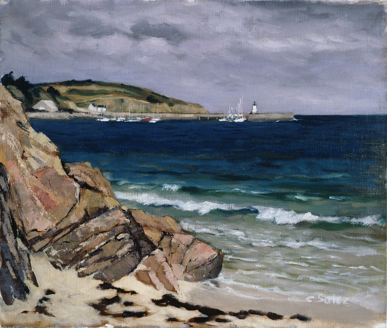 Ile dHouat, Morbihan alkotó: Claude Salez