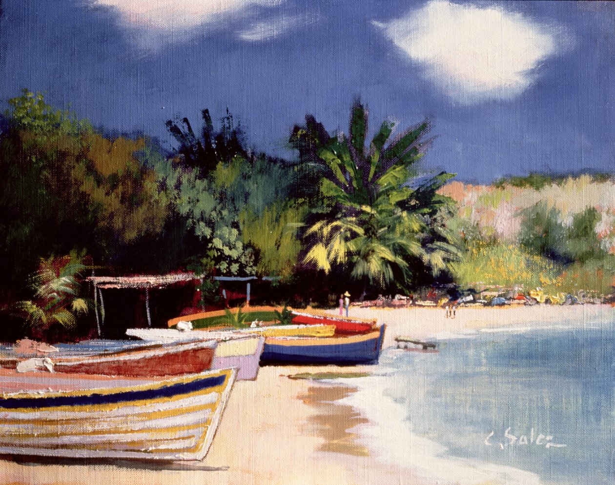 Tartane, Martinique alkotó: Claude Salez