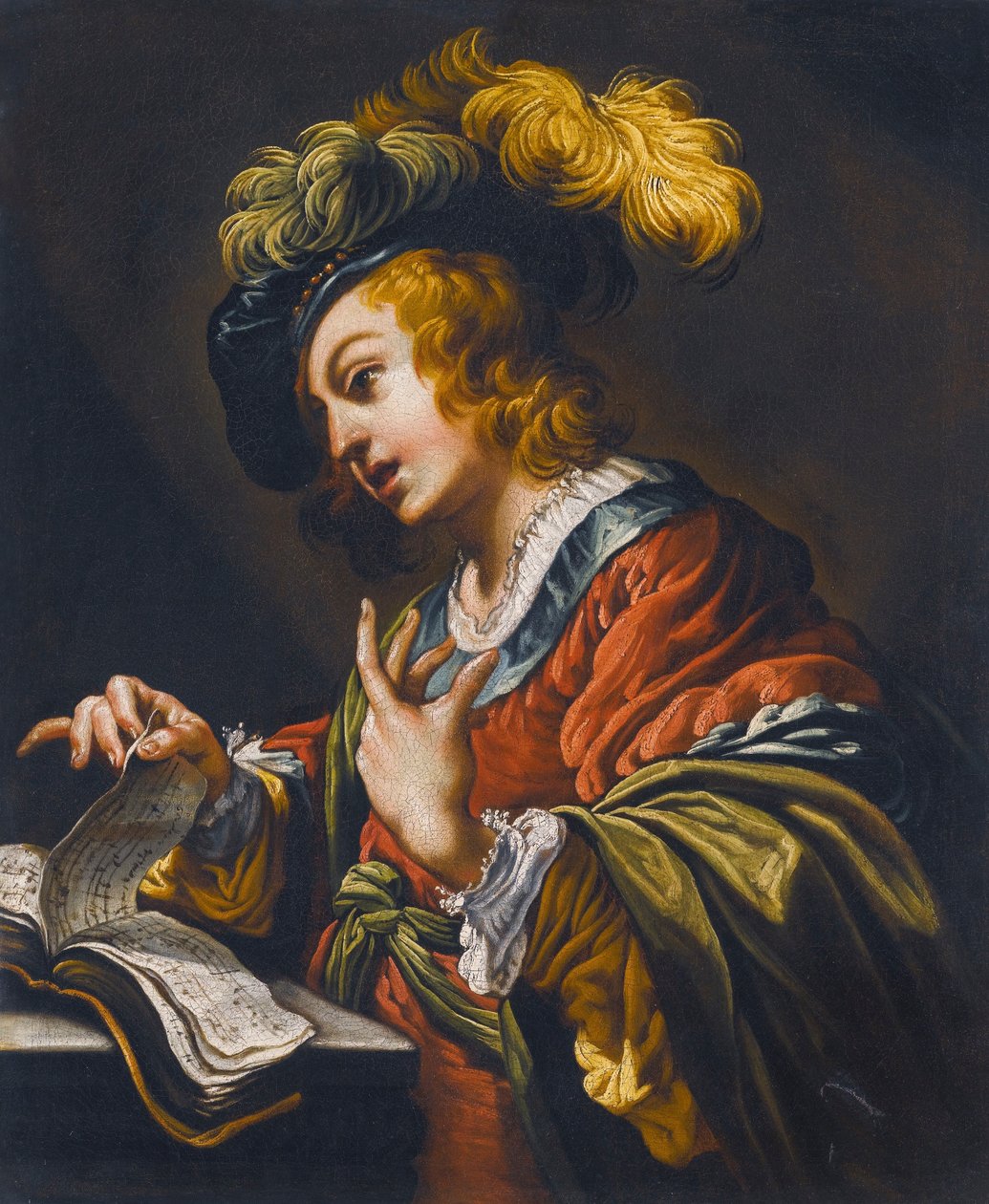 A fiatal énekesnő alkotó: Claude Vignon