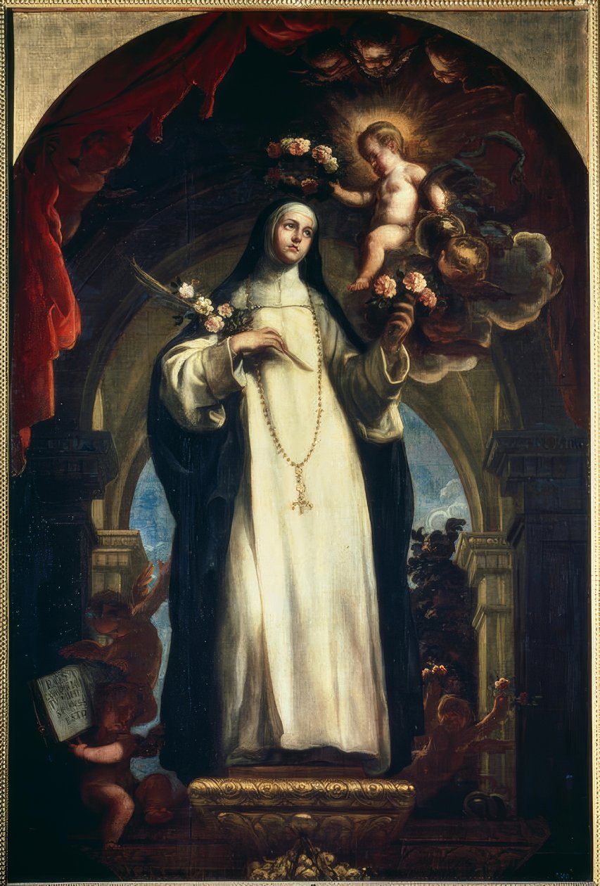 Límai Szent Rózsa alkotó: Claudio Coello