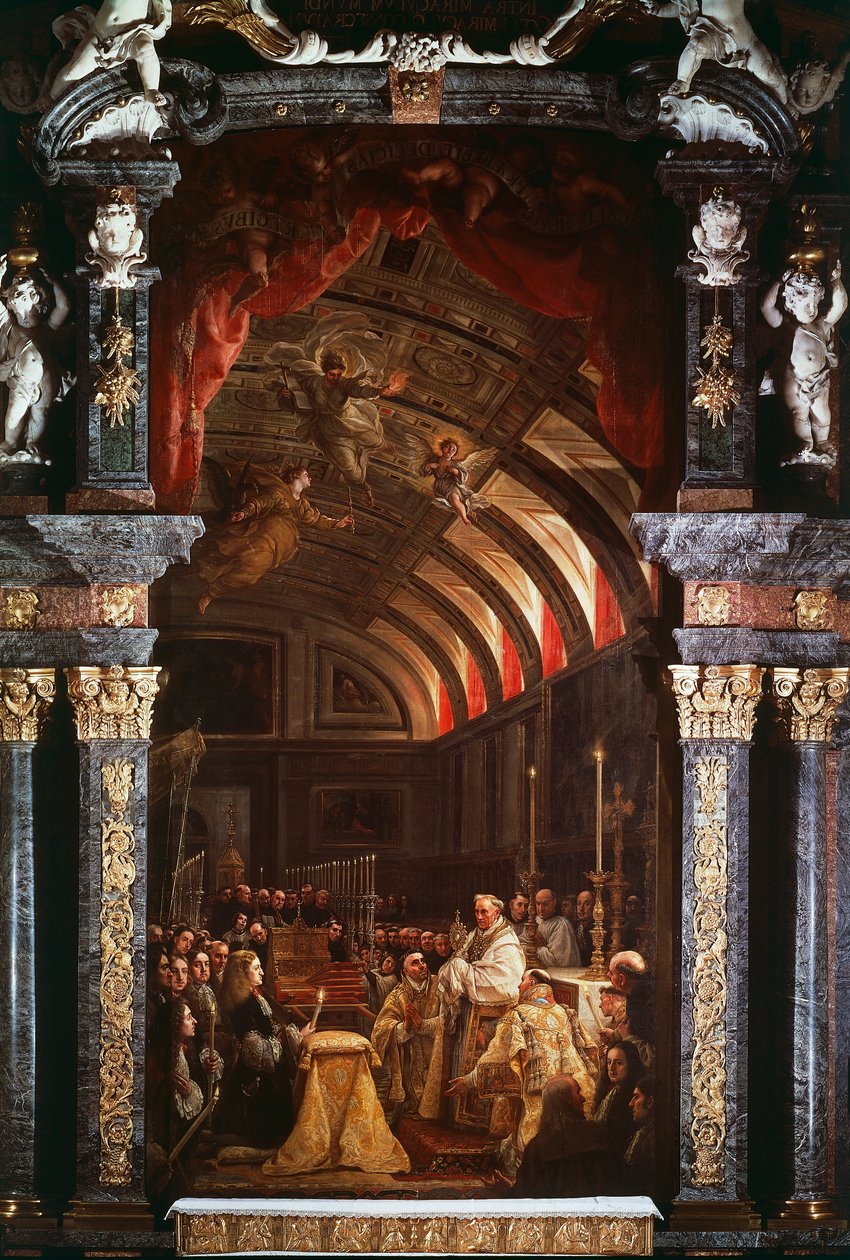 a szent forma alkotó: Claudio Coello