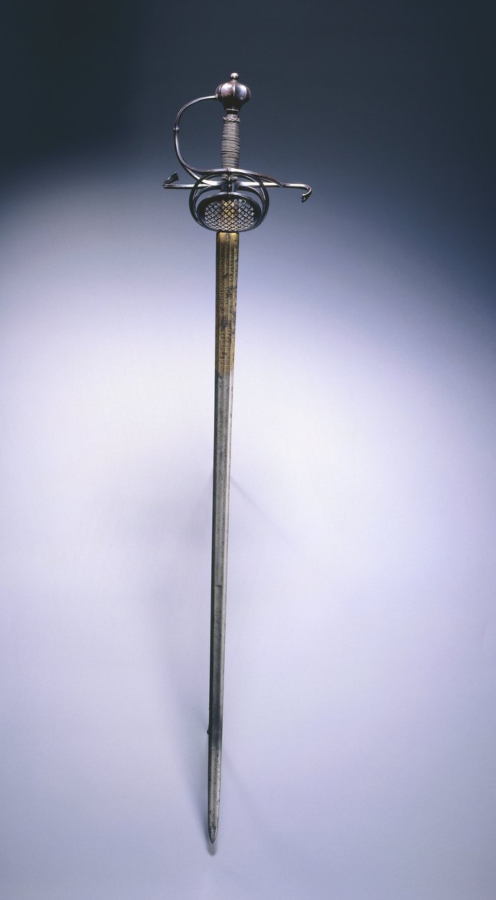 Rapier, 1620-1630 körül alkotó: Clemens Horn