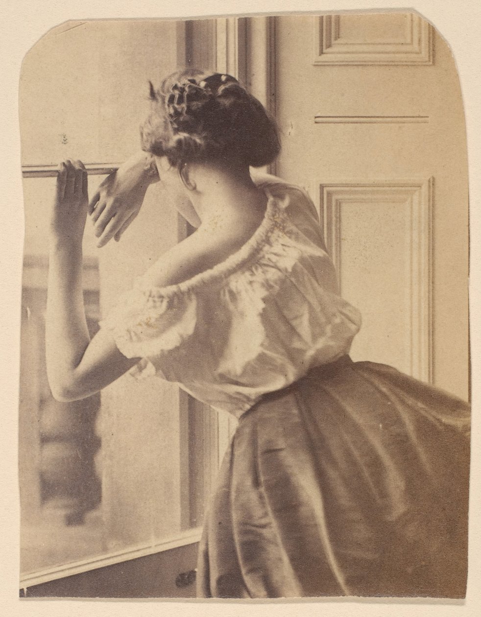 Fényképészeti tanulmány, 1860-as évek eleje. alkotó: Clementina Hawarden