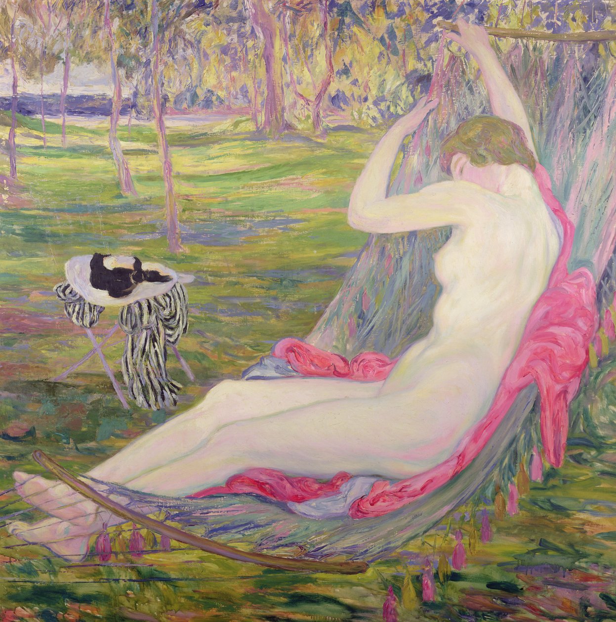 A Függőágy alkotó: Clementine Helene Dufau