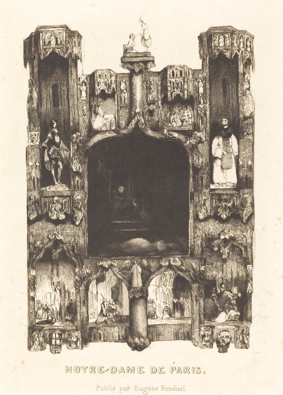 Párizsi Notre Dame alkotó: Célestin Nanteuil