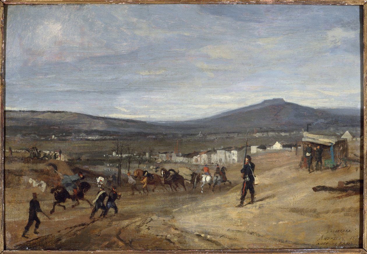 Vaugirard Párizs ostroma alatt alkotó: Clément Auguste Andrieux