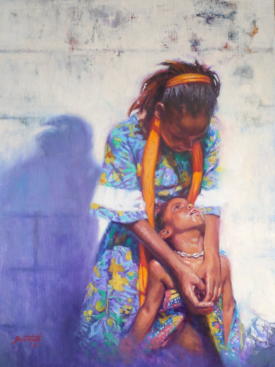 Emancipáció, 2014, (olaj, vászon) alkotó: Colin Bootman