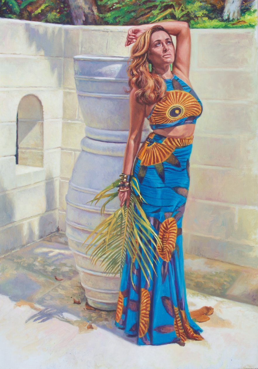 Lady in Blue, 2018 alkotó: Colin Bootman