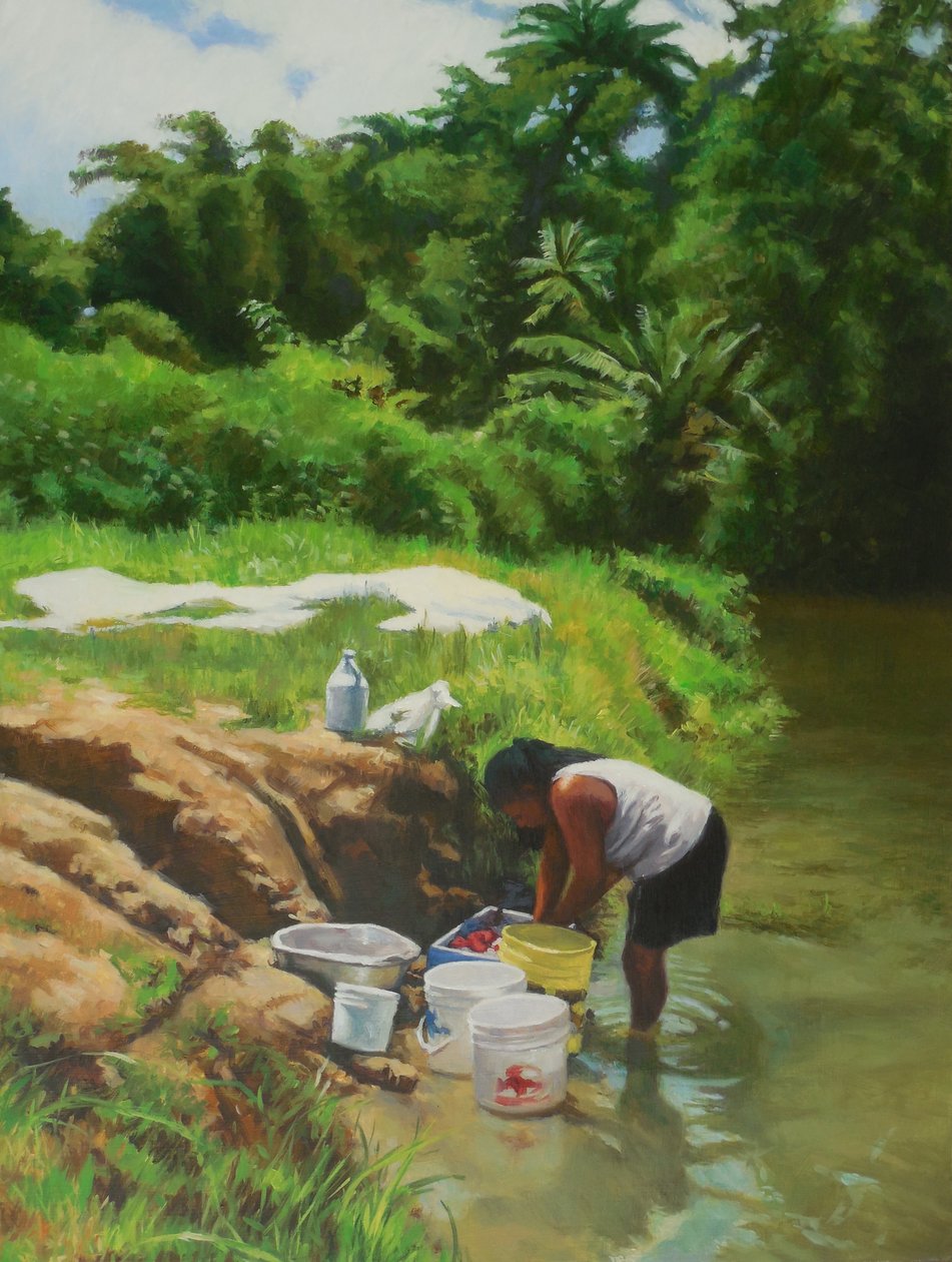Scent of Blue, 2016 (olaj a fedélzeten) alkotó: Colin Bootman
