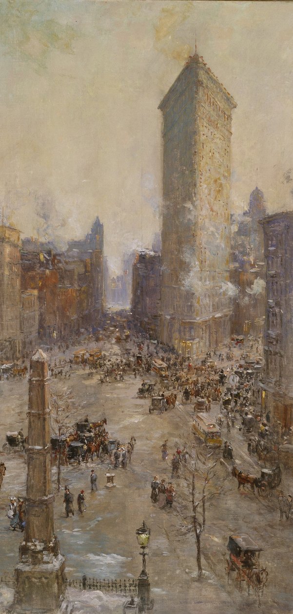 Flatiron épület alkotó: Colin Campbell Cooper