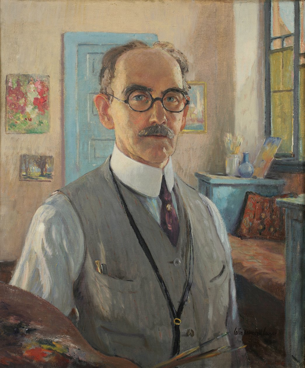 Önarckép alkotó: Colin Campbell Cooper