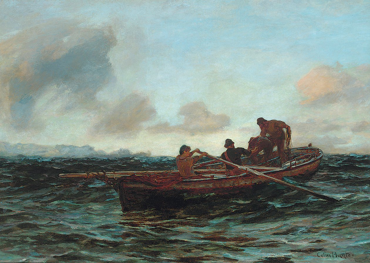 A fogás betöltése alkotó: Colin Hunter