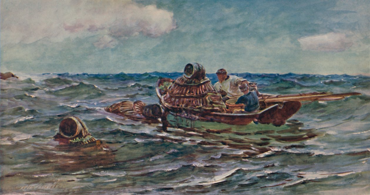 A homárfogók, 1886, 1935 alkotó: Colin Hunter