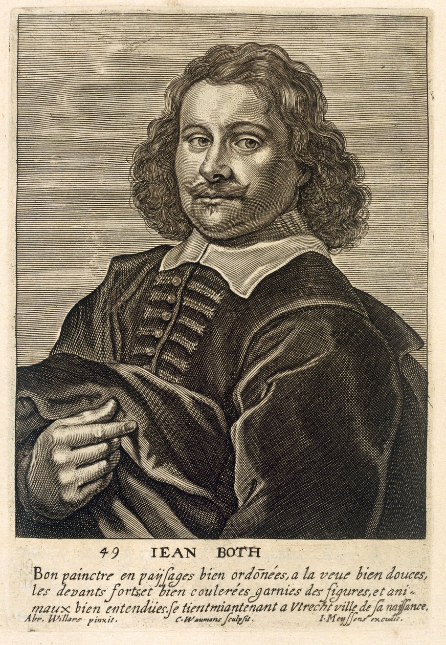 Jan Both portréja, Johannes Meyssens (1612-70) metszete alkotó: Conrad Waumans
