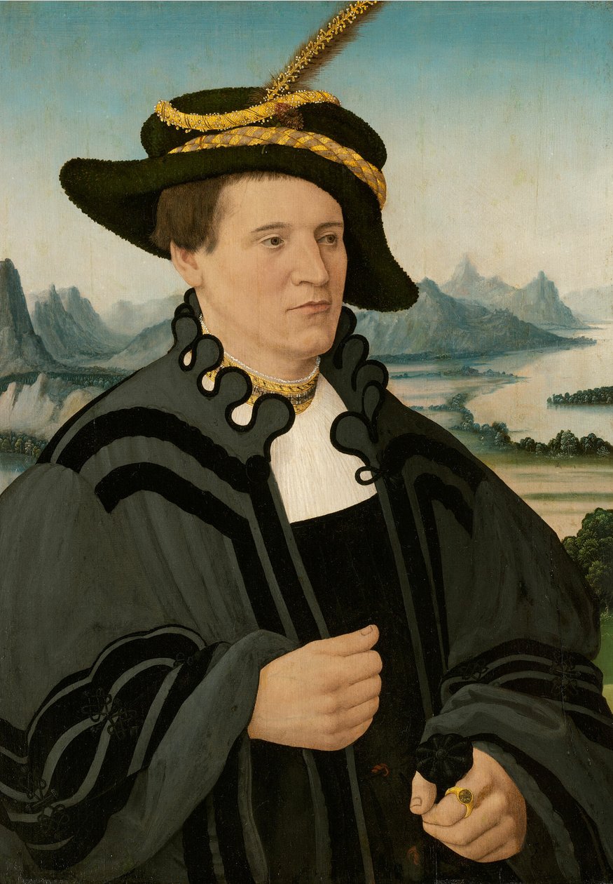 Fridrich Rorbach portréja alkotó: Conrad Faber