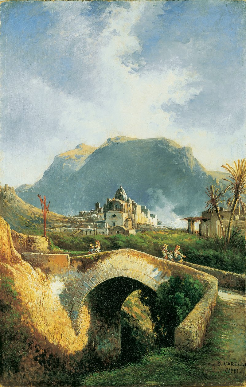 Capri, Tiberius híd alkotó: Consalvo Carelli