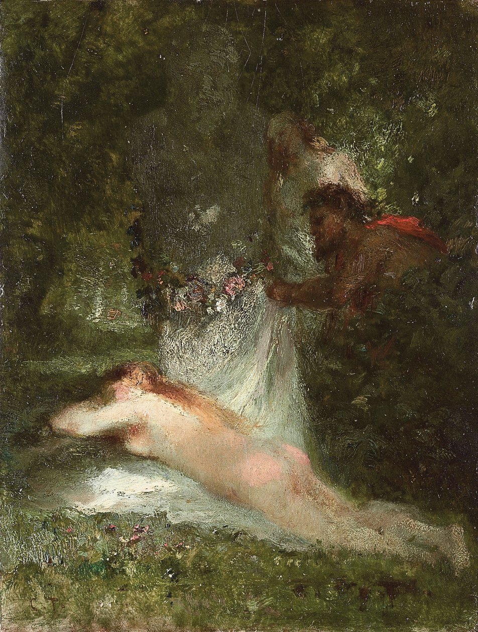 A nimfa álma alkotó: Constant Emile Troyon