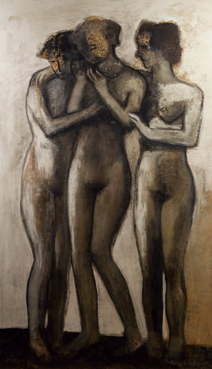 A három grácia alkotó: Constant Permeke