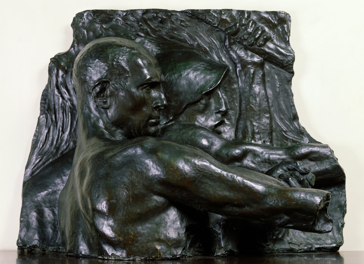 Ipar, 1896 (bronz) alkotó: Constantin Emile Meunier