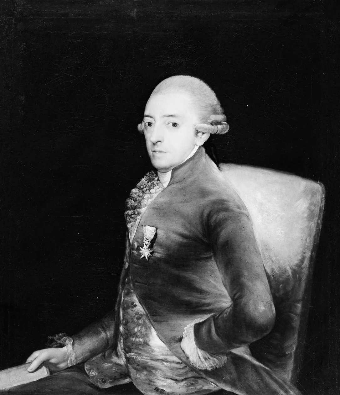 Don Bernardo de Iriarte 1735-1814. alkotó: Copy after Goya