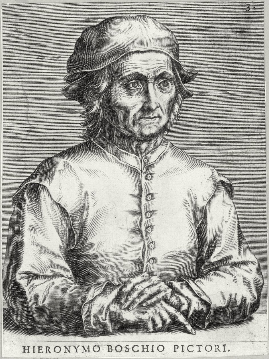 Hieronymus Bosch arcképe alkotó: Cornelis Cort