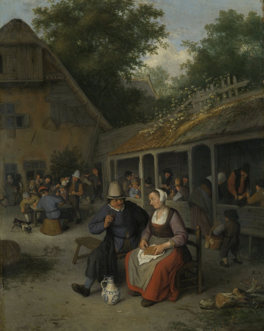 Country Inn alkotó: Cornelis Dusart