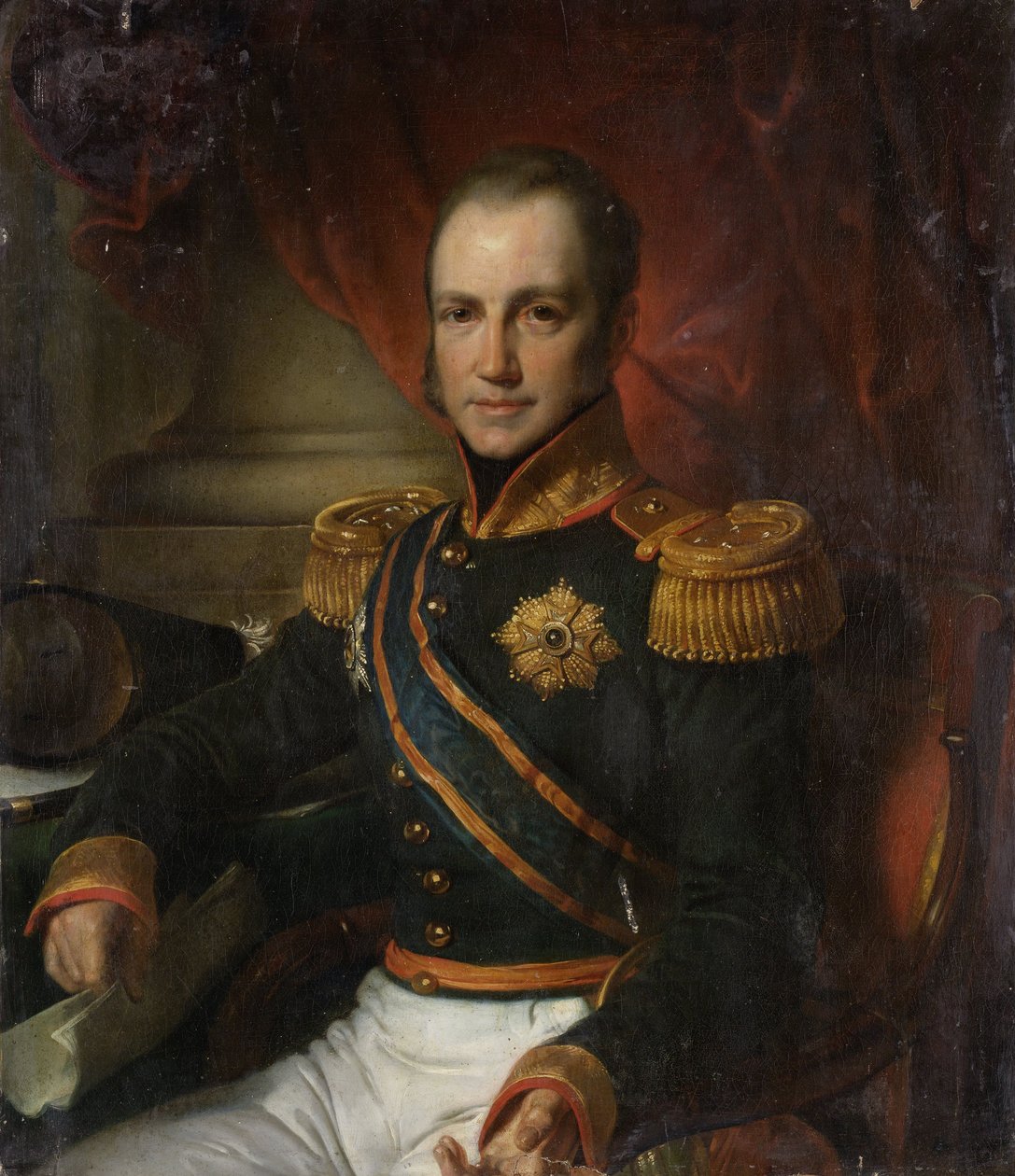 Godart Alexander Gerard Philip báró van der Capellen (1778-1848). Főkormányzó (1816–26) alkotó: Cornelis Kruseman