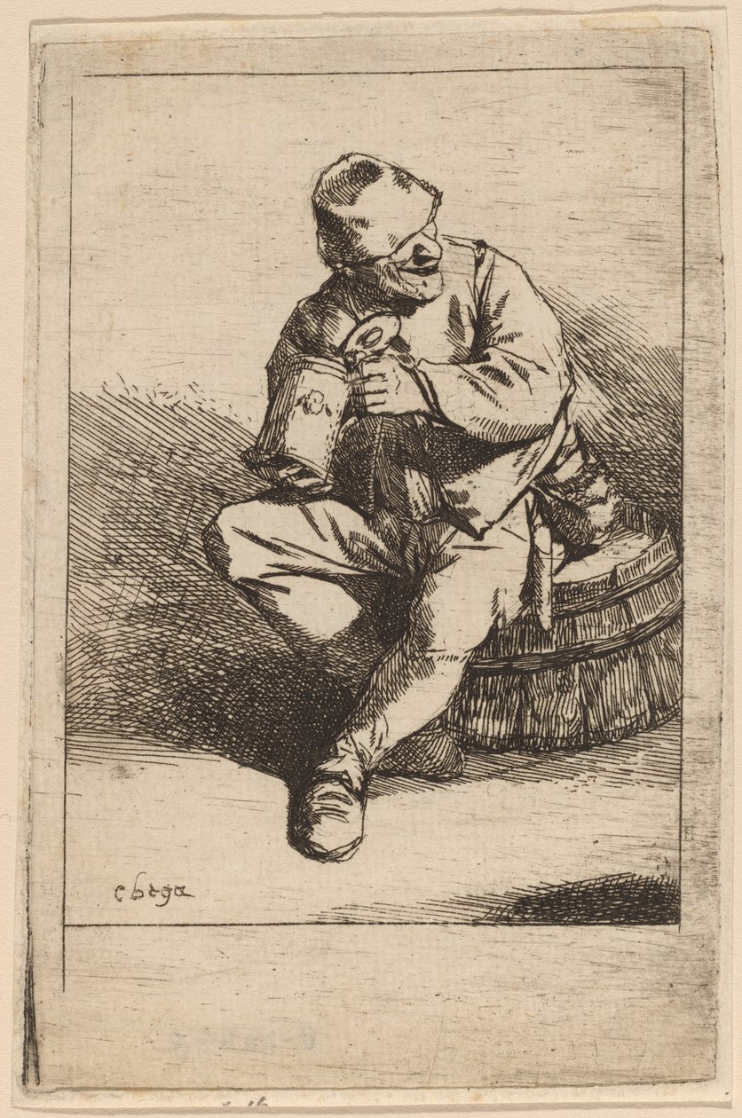 Az Ivó alkotó: Cornelis Pietersz Bega