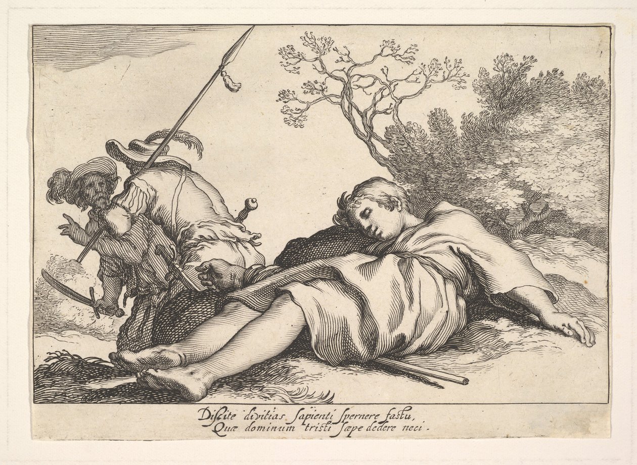 A foglalkozás örömei. alkotó: Cornelis Bloemaert