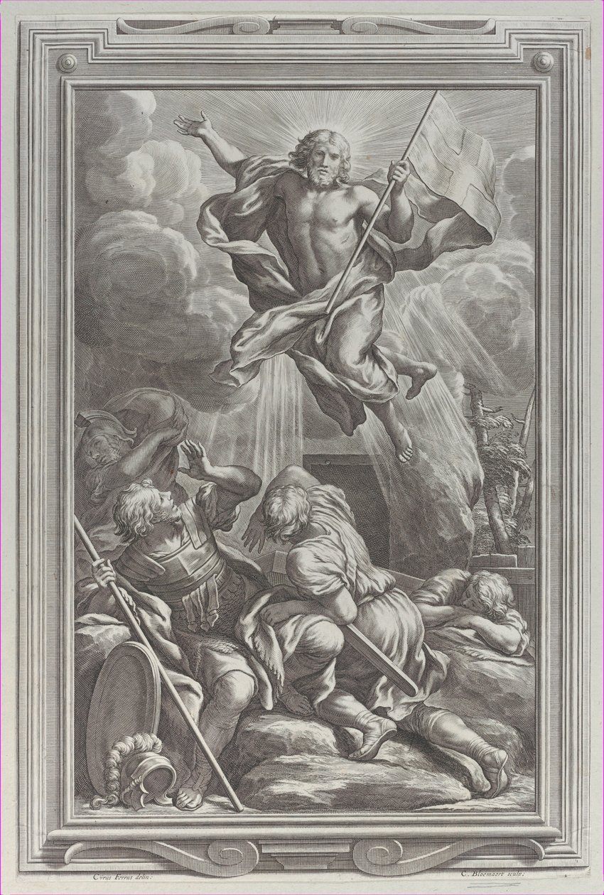 A feltámadás, 1662. alkotó: Cornelis Bloemaert