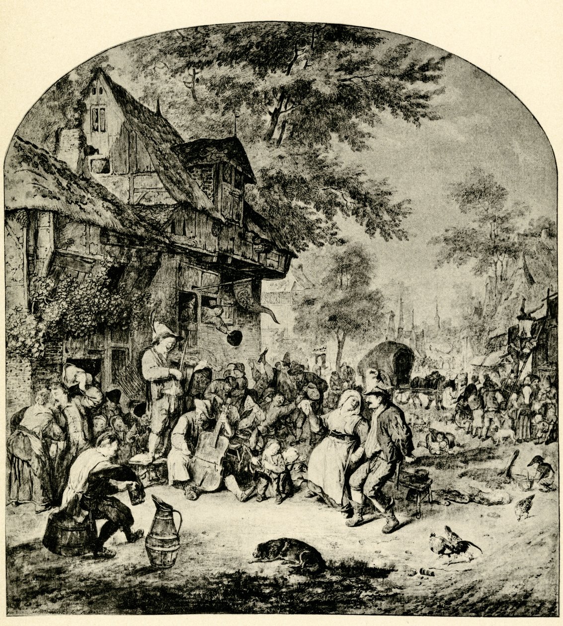 holland vidámpark alkotó: Cornelis Dusart