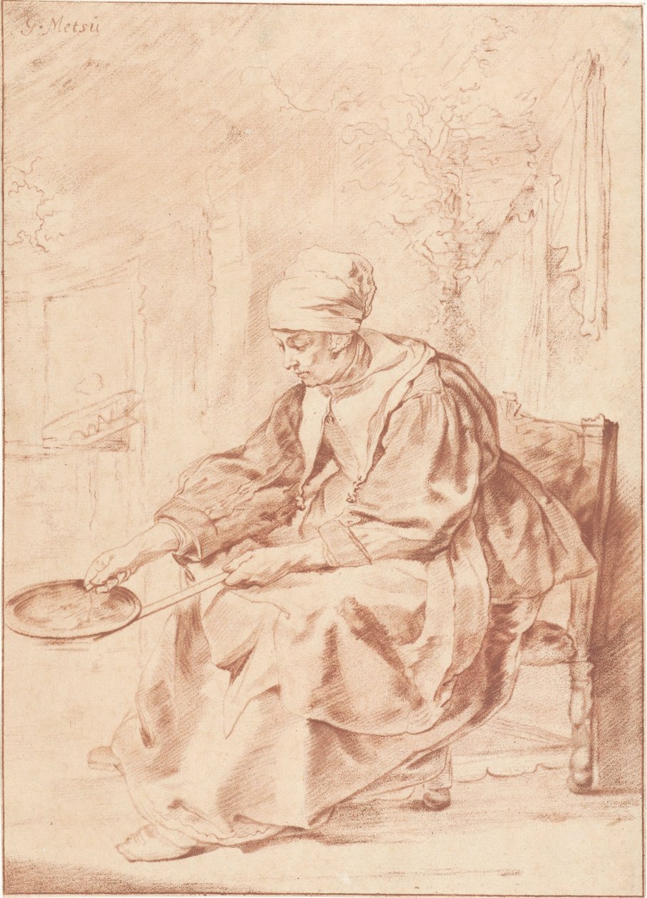 palacsintasütő alkotó: Cornelis Ploos van Amstel