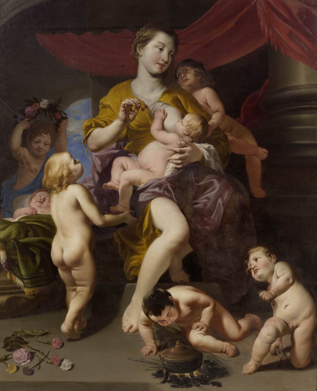 Caritas alkotó: Cornelis Schut