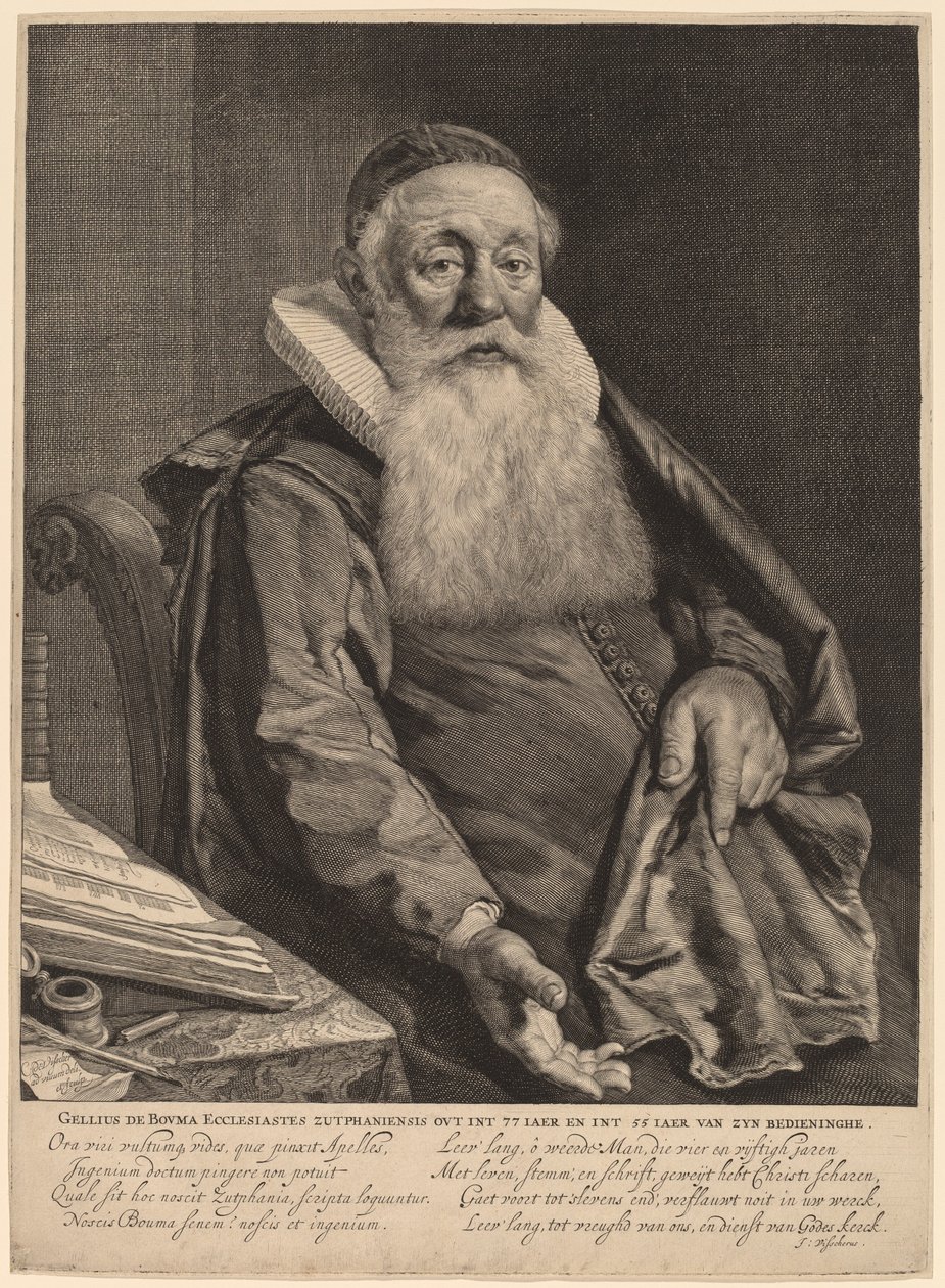 Gellius de Bouma alkotó: Cornelis Visscher