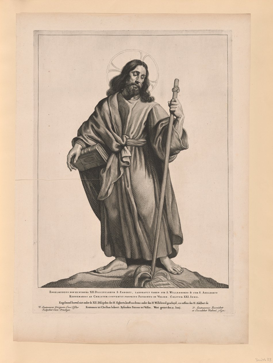 Szent Engelmundus alkotó: Cornelis Visscher
