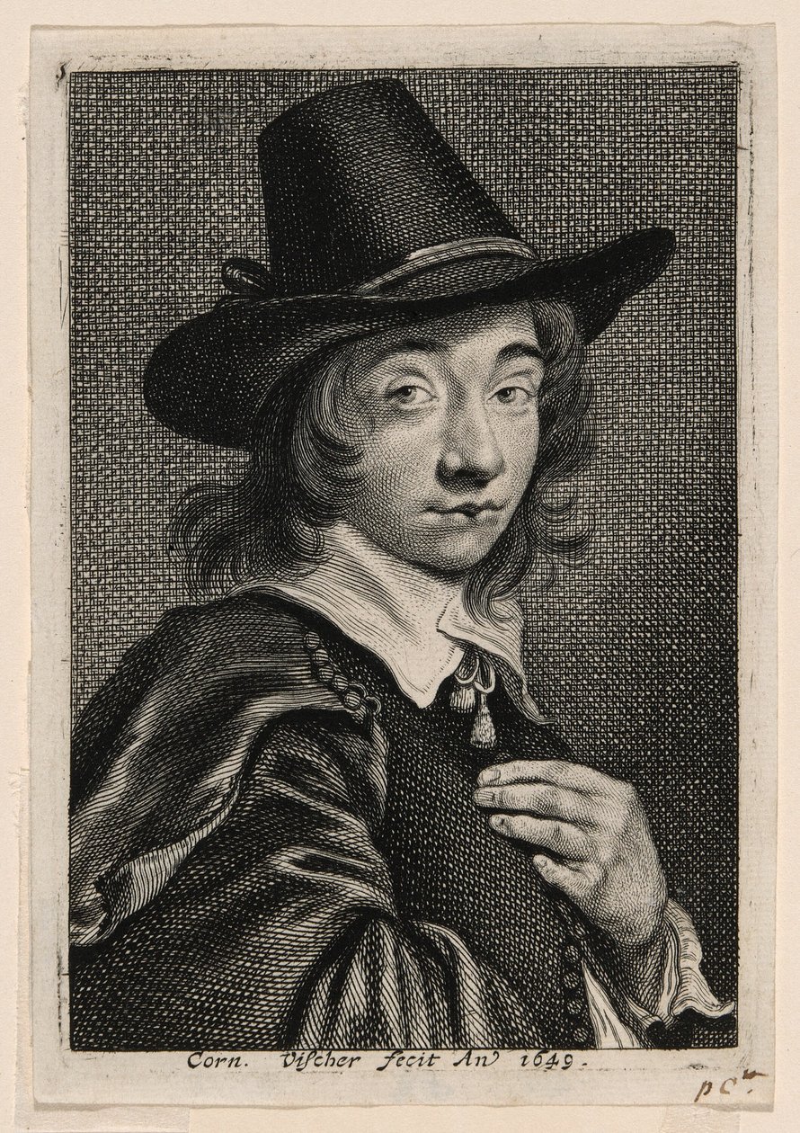 Önarckép alkotó: Cornelis Visscher