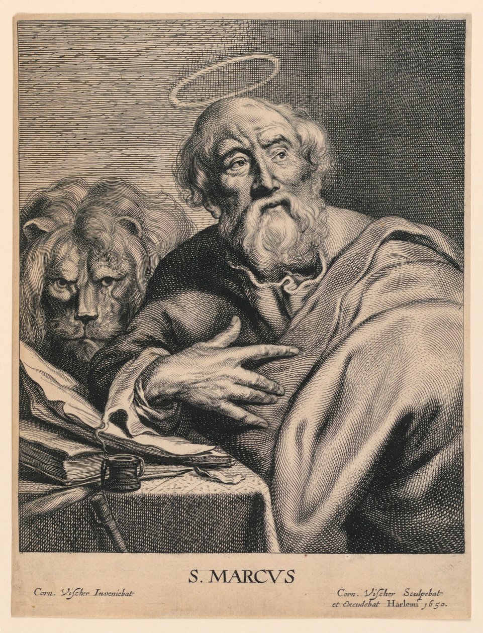 Szent Márk (S.Marcvs) alkotó: Cornelis Visscher