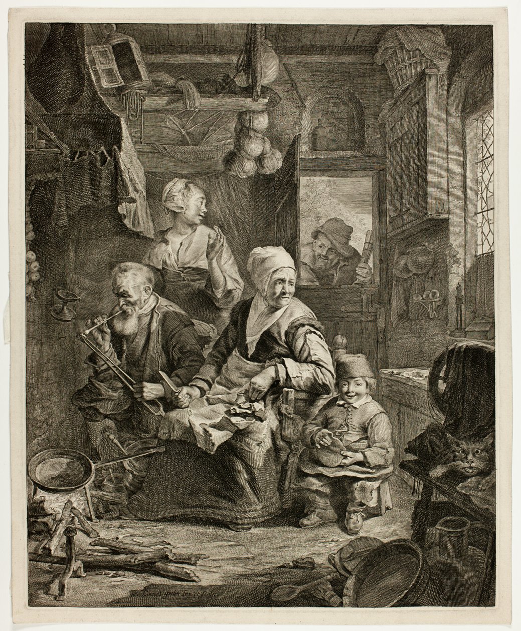 A palacsinta nő alkotó: Cornelis Visscher