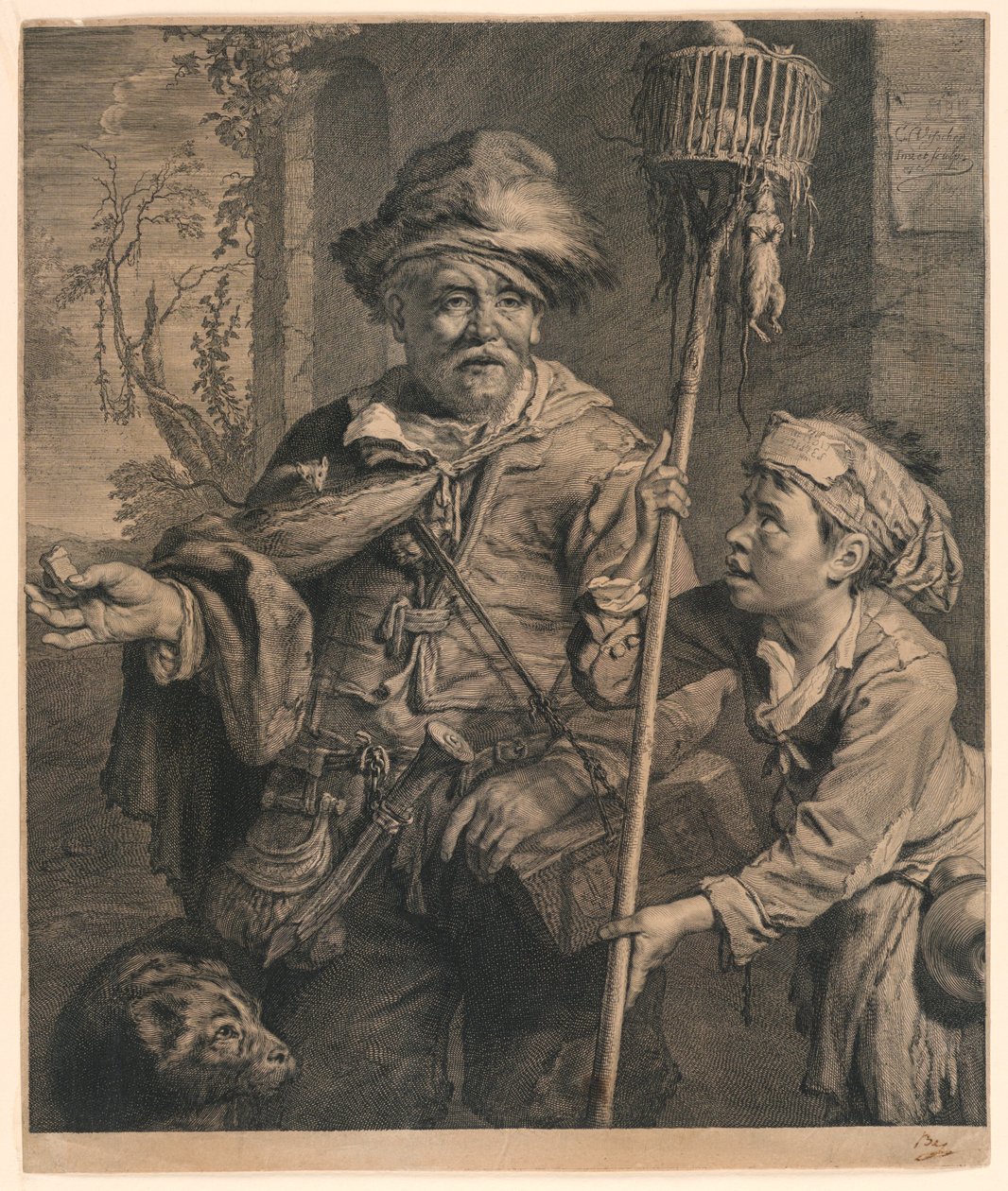 A Patkányfogó alkotó: Cornelis Visscher